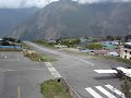 Take off at Lukla