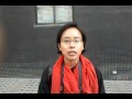 Protest at London Royal Thai Embassy: 20th May 2010 - Female speaker