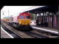 DB Red Shed and Spoon @ Didcot. DB Red liveried 66152, 