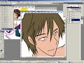 【ハルヒ】古泉とキョンを描いてみた その1