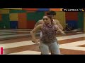 Sebastian y Luz ensayando