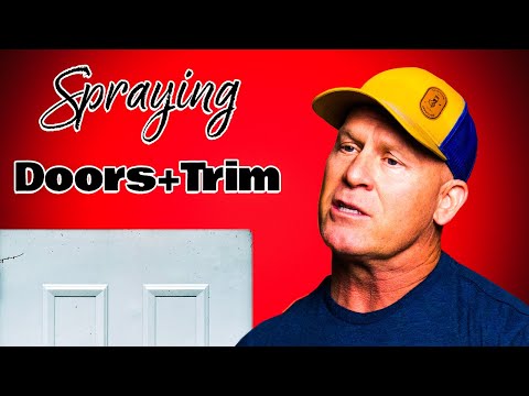 how to spray - How to video on spraying door and trim work with an airless sprayer. Shows proper technique and tips for masking and spraying. B&K Painting is a full service...