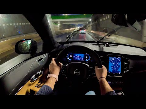 2024 volvo xc90  night  pov test drive 1989 joe black