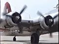B-17 Engine Startup and Takeoff