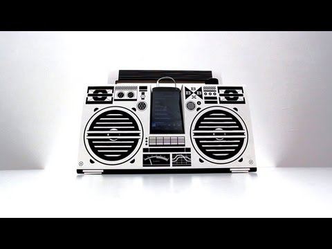 unboxtherapy - PRICING & AVAILABILITY Berlin Boombox - http://bit.ly/Vny4oi This is my unboxing, build and overview of the Berlin Boombox. The Berlin Boombox is a DIY cardb...