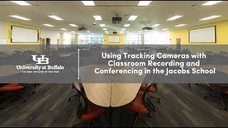 Video on using tracking cameras with classroom recordings 