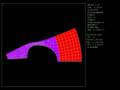 Finite Element solution of torsion on lid