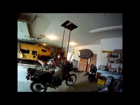 how to remove klr 650 seat
