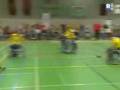 Rode Duivels van Mexico '86 spelen rolstoelhockey