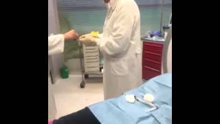 Video di una Seduta di Ozono terapia