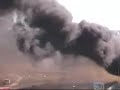 autobus in fiamme