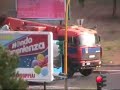 autobus in fiamme
