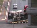 autobus in fiamme