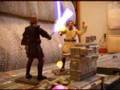 Anakin vs Obi-wan test w/ spectacularly bad lensflare fx
