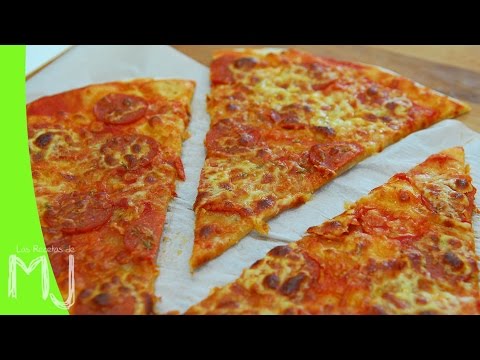 PIZZA PEPPERONI | Con Masa Casera Rápida