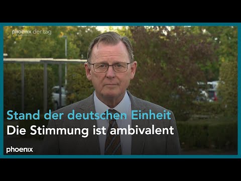 Bodo Ramelow (Ministerprsident Thringen, DIE LINKE) u.a. zum Jahresbericht zum Stand der deutschen Einheit