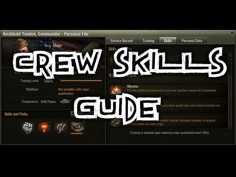 how to train crew faster wot