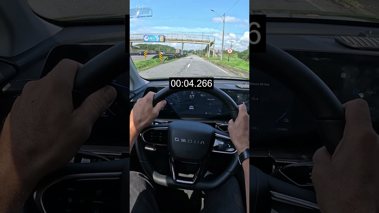 Omoda 5 Prestige 2026 no teste do 0 a 100!