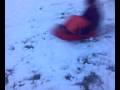 villa tofo band - nevicata a tofo... salto cn lo slittino