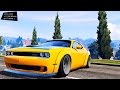 Dodge Challenger Hellcat Libertywalk - The Fate of the Furious Edition для GTA 5 видео 1