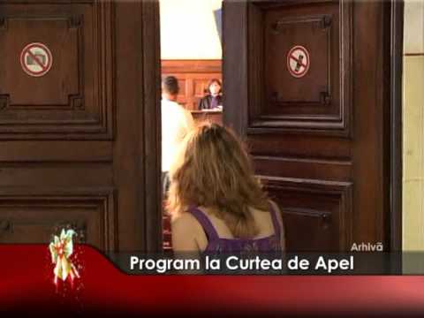 Program la Curtea de Apel