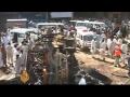 Bomb strikes Peshawar bazaar - 09 Oct 09