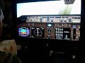 b747 400 pmdg quito  sequ  descent 4 vor ils 35