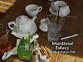intentional fallacy is a film that questions the notions of authorial intent. created with more than 2,500 still images and hand-drawn animation, the film follows a young man experiencing an existential crisis. mistakenly assuming his sketch pad is a reliable guide, the young man loops through time to find his true reality.