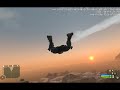 Crysis Crytek - Extreme Skydiving in Sunset