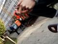 On a mit le feu a la poubelle Mdrr (l)