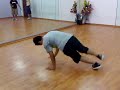 bboy lazy practise session