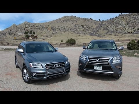 2014 Audi SQ5 vs Lexus GX 460 0-60 MPH Mashup Review
