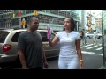 Lisa-Raye and Derrick Doing Bubbles in Soho, New York lol :P