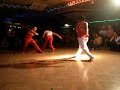 Mestre Baratino and Grupo Mandela in the performance of CAPOEIRA, MACULELÉ in club Tropison in the Czech Republic 2008