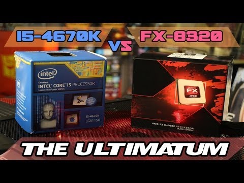FX-8320/FX-8350 vs i5-4670k - The ULTIMATUM - Gaming and Streaming Benchmarks