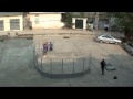 Street Soccer Panna Cage - Setting Down