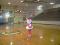 Breakdancing Santa