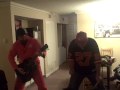 lame bros trying to rock out to slipknot funny