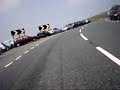 cat &amp; fiddle run A537 onboard yamaha rd 350 lc