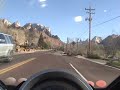 Ride to ZION National Park Utah