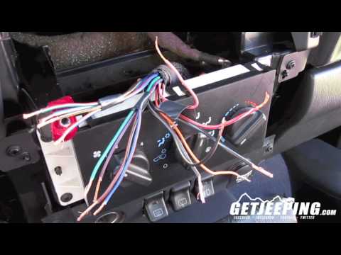 How To: Install stereo wire harness in a 1997 to 2001 Jeep Cherokee XJ – GetJeeping