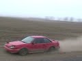 camry races gts in cornfield