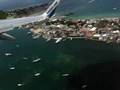 Airplane taking off in St. Martin
