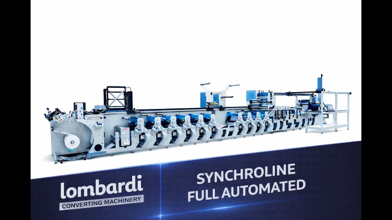 Synchroline 530 (aluminium printing)  by Lombardi Converting Machinery