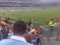 Joanne Cantwell interviews Kieran Donaghy in front of the Dubs. 03/08/2009