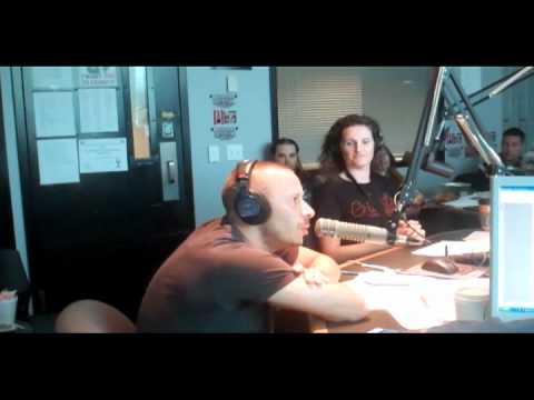 Comedian Dov Davidoff in Studio with The Show