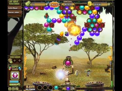 Bubble Safari Creeping Canyons Level 12