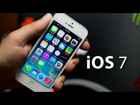 iOS 7 - Quick Look On iPhone 5