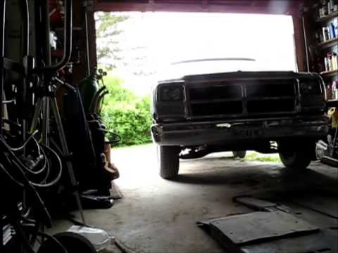 Snow Tire Swap 1991 Dodge Truck