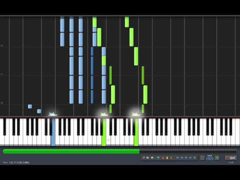 How to play Skyrim trailer theme - v2 - Synthesia